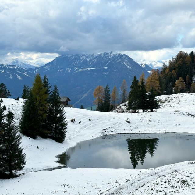 Der Winter klopft schon an ❄️